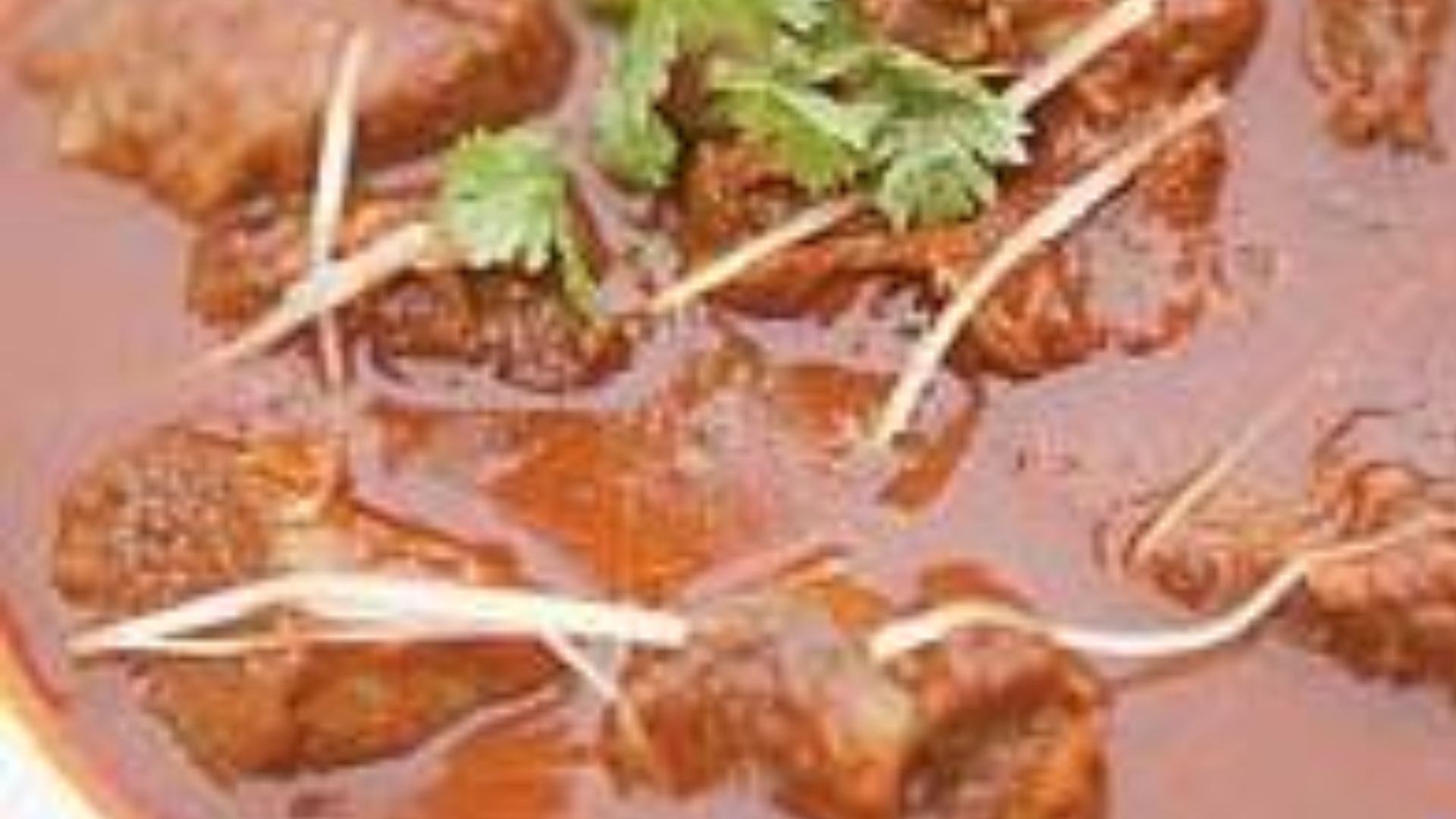 9. Laal Maas (curry rouge au piment du Rajasthan)