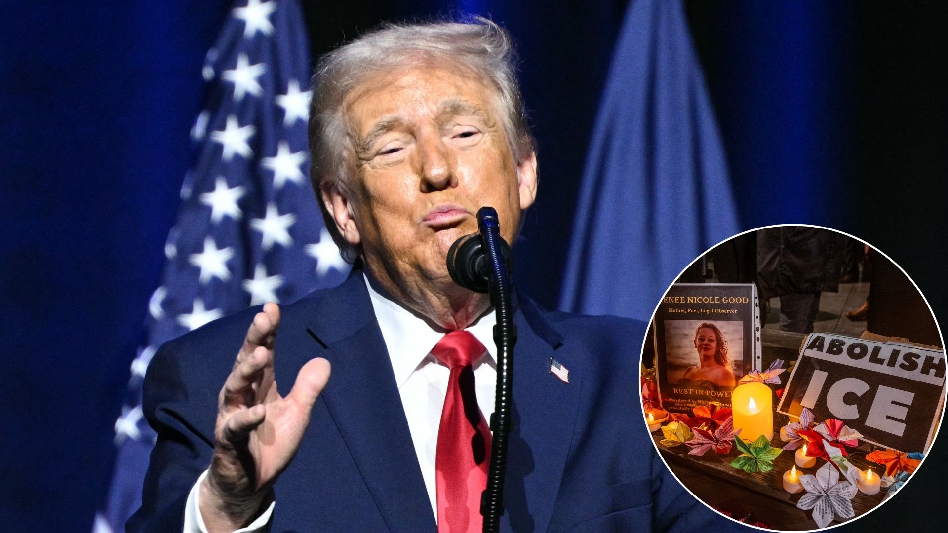 Trump Calls Woman Killed by ICE «Very Disrespectful»