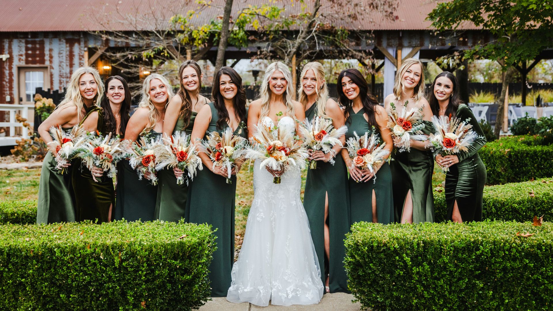 3. Les cortèges nuptiaux assortis