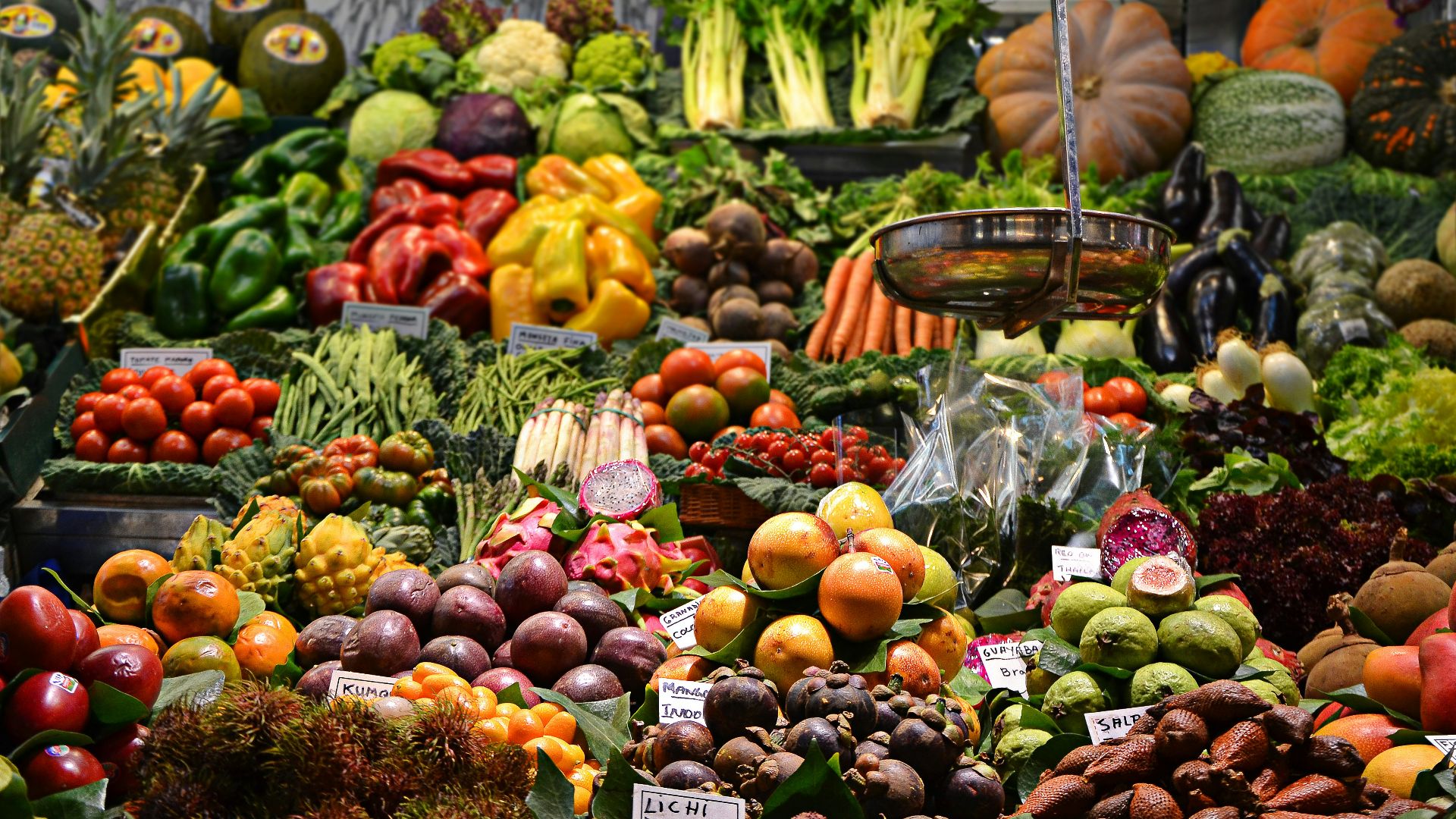 1. Mangez des légumes colorés