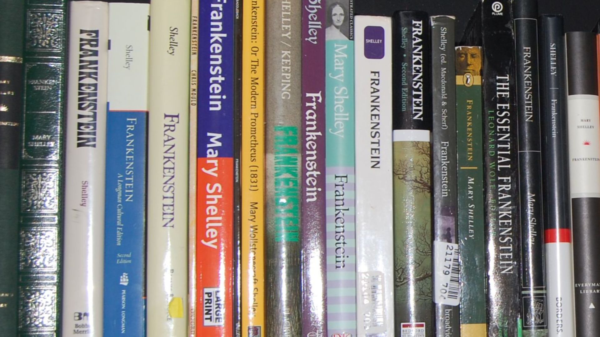 8. Publication anonyme de Frankenstein