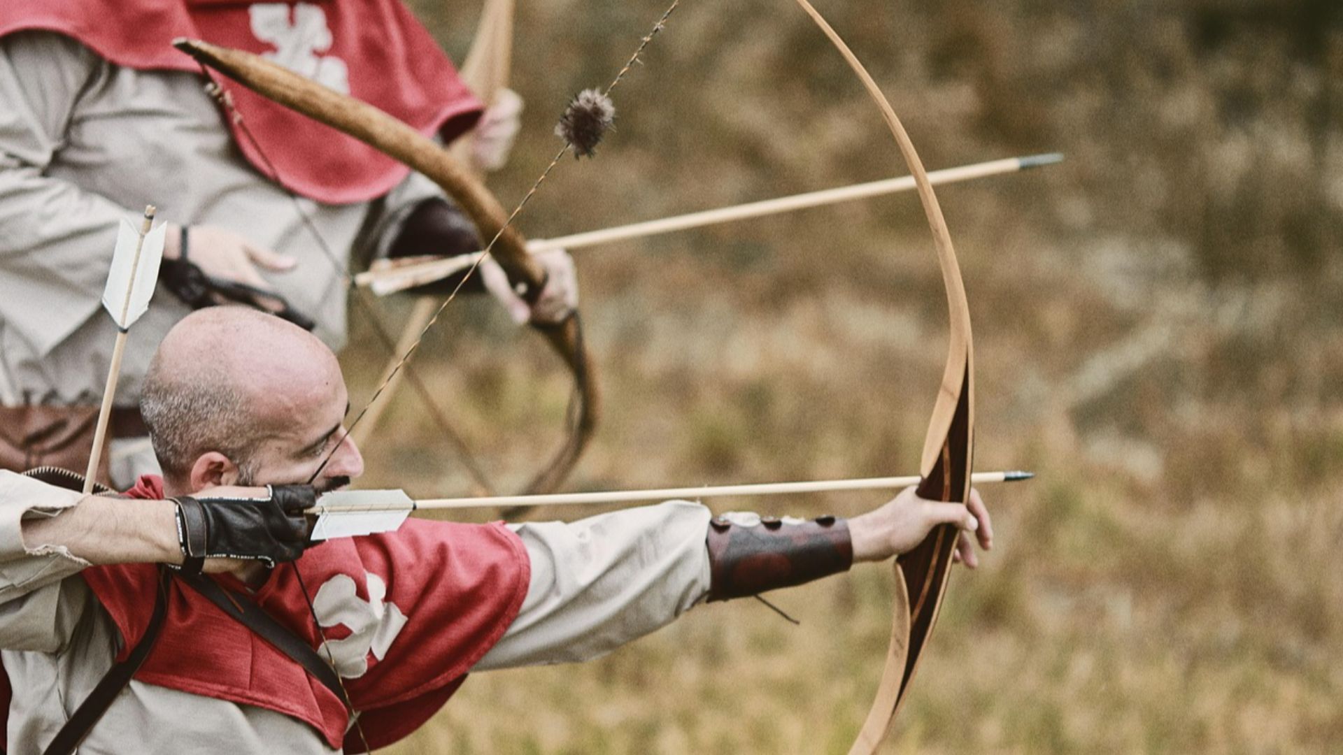 9. Les archers n'utilisaient pas de véritables systèmes de tir en volée