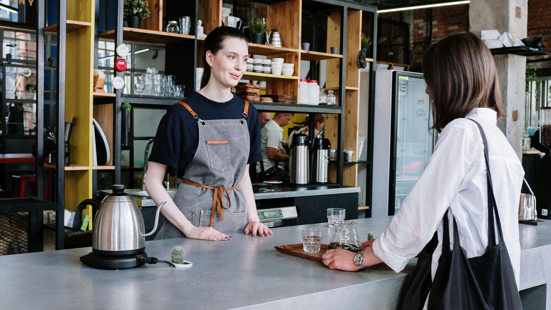 7. Les baristas absorbent des problèmes qu'ils n'ont pas créés