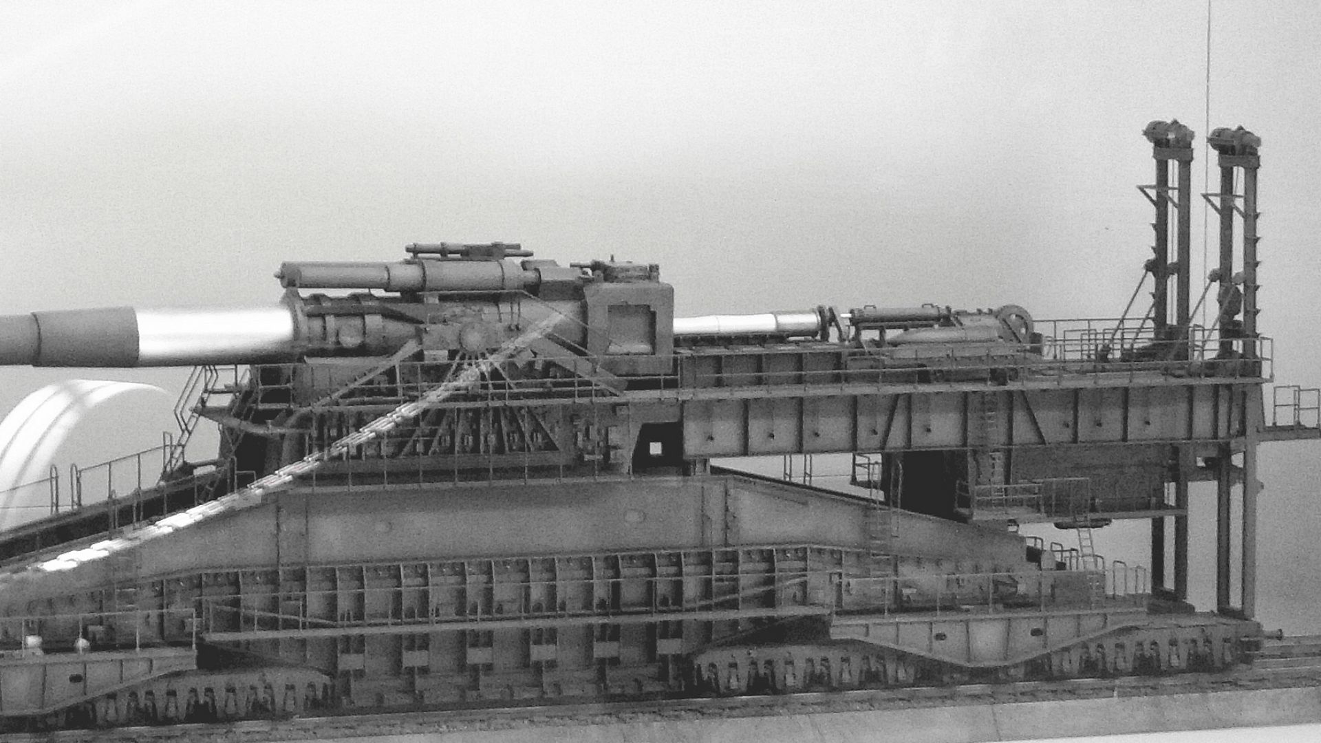 20. Le canon ferroviaire Schwerer Gustav