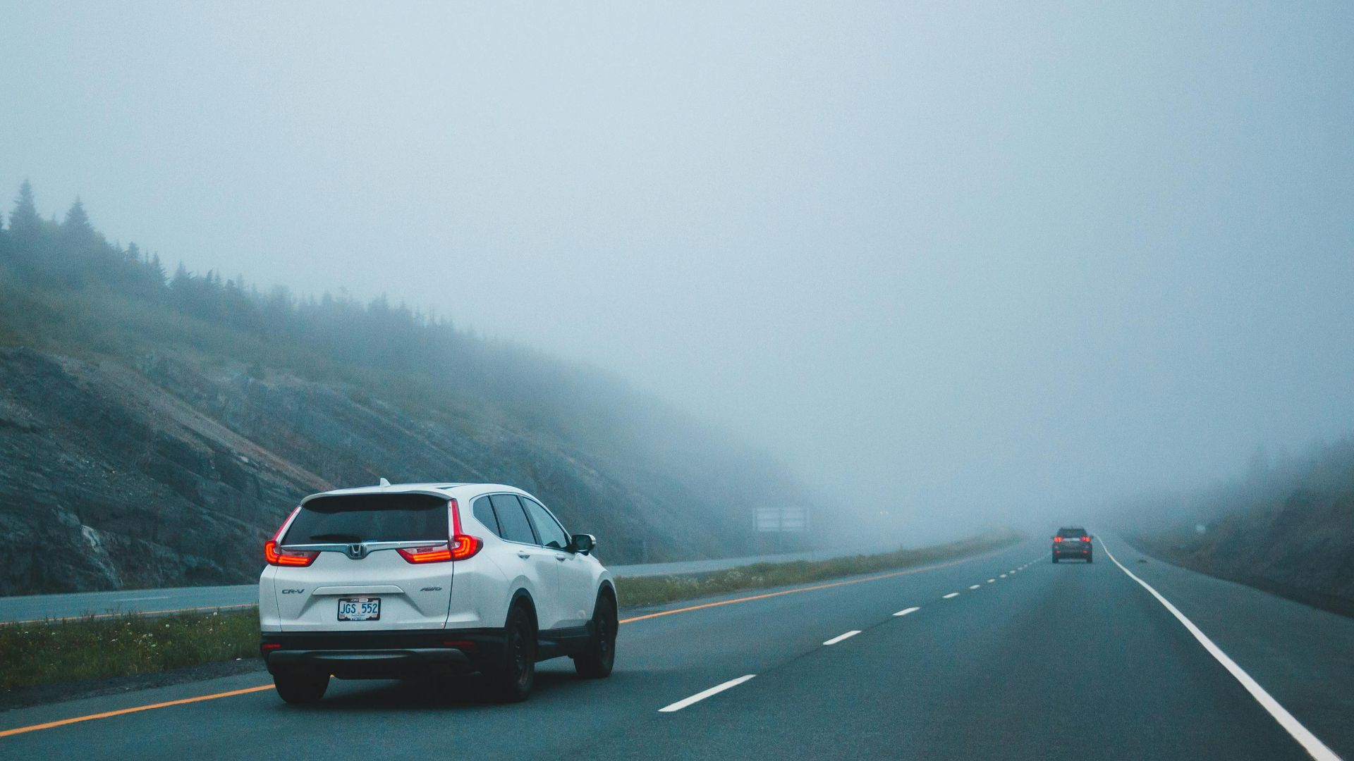6. Le brouillard matinal réduit la visibilité