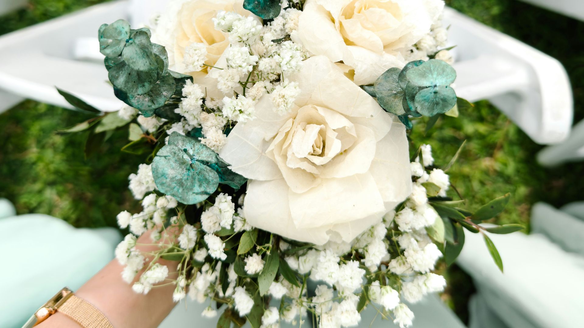 9. Tenez le bouquet