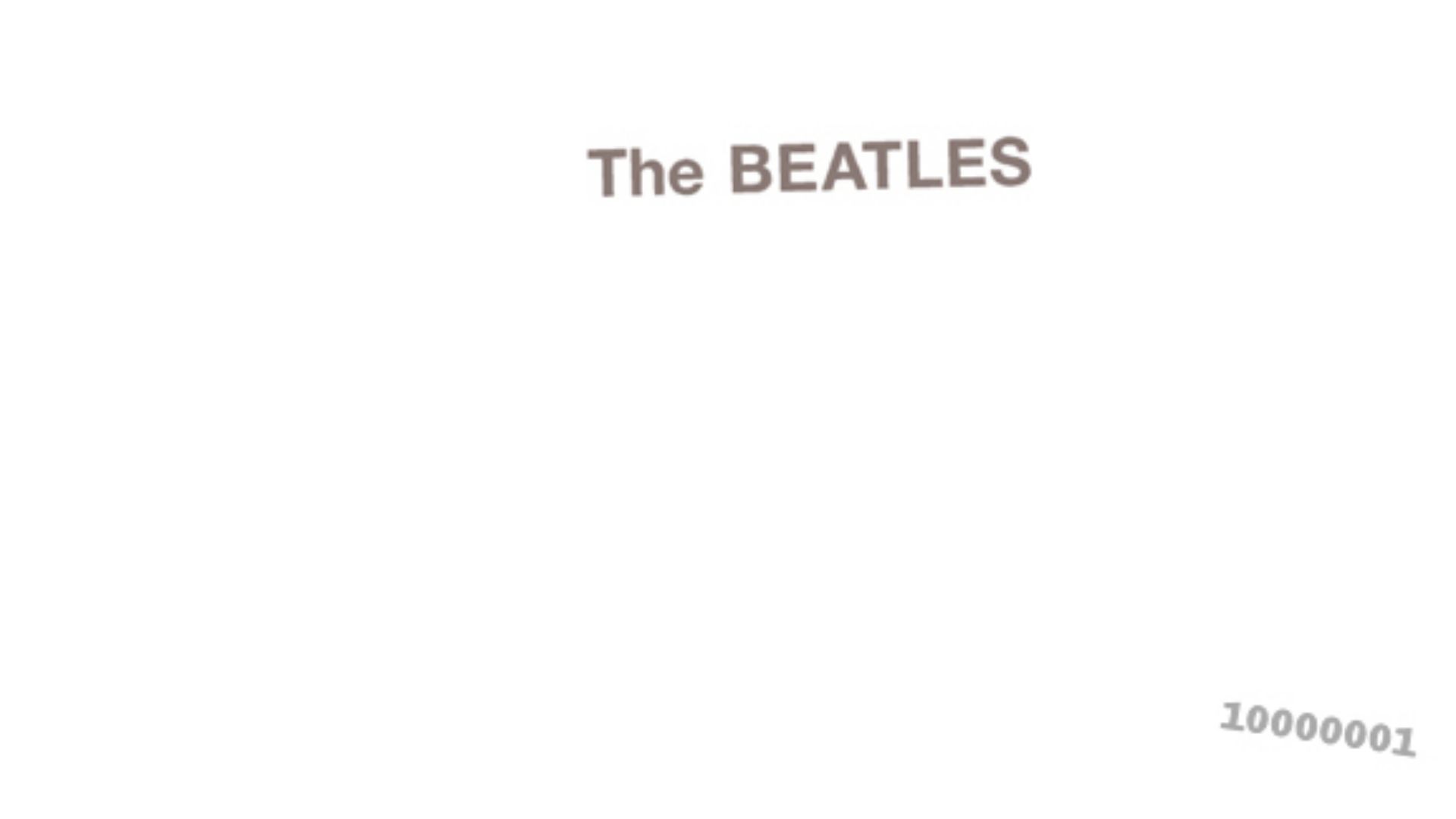 5. Premier pressage du vinyle de l'album blanc des Beatles