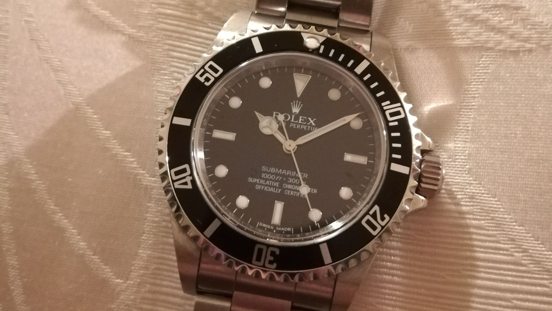 9. Montre Rolex Submariner vintage (années 1950)