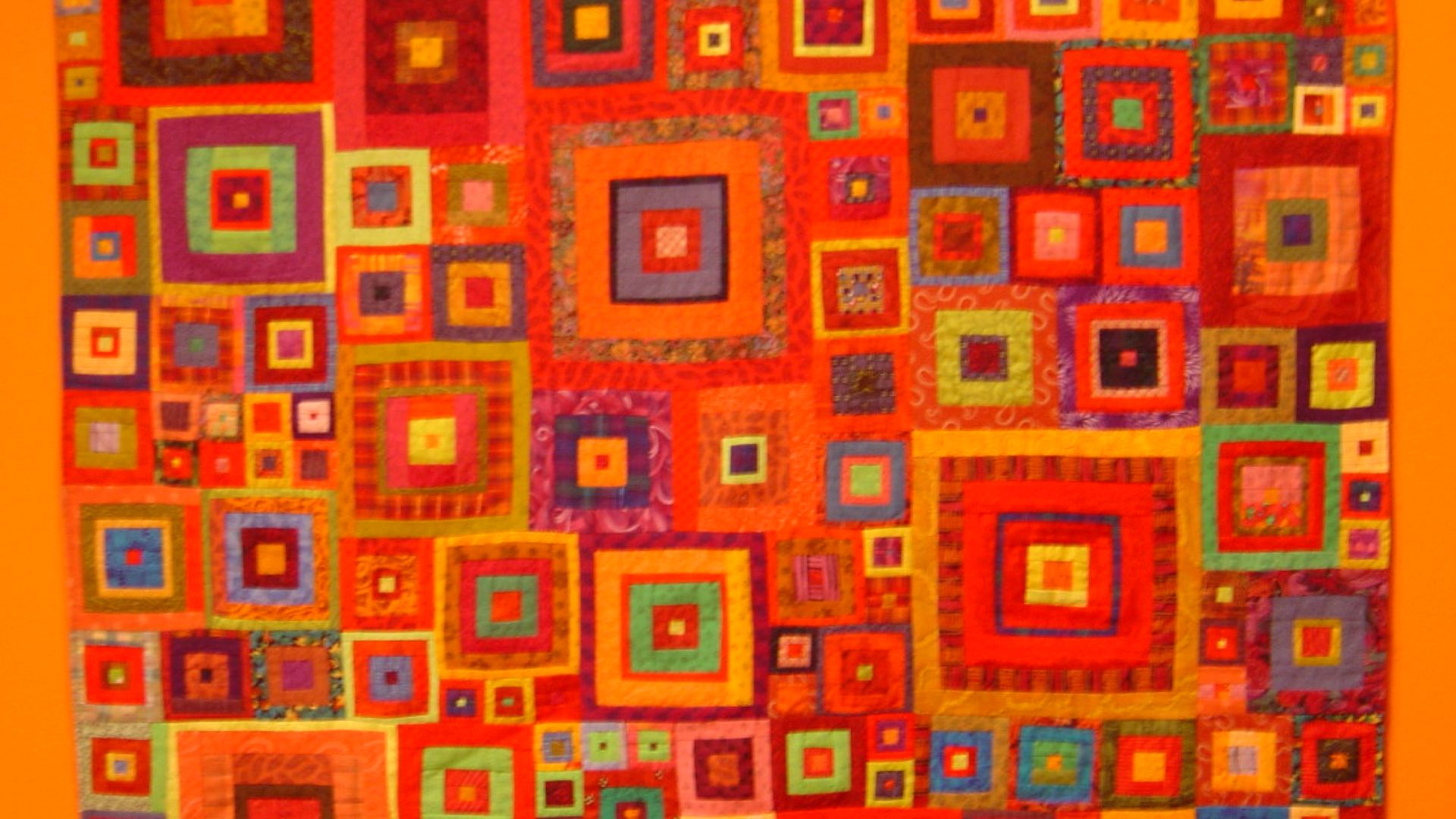 13. Couverture patchwork américaine (avant 1900)