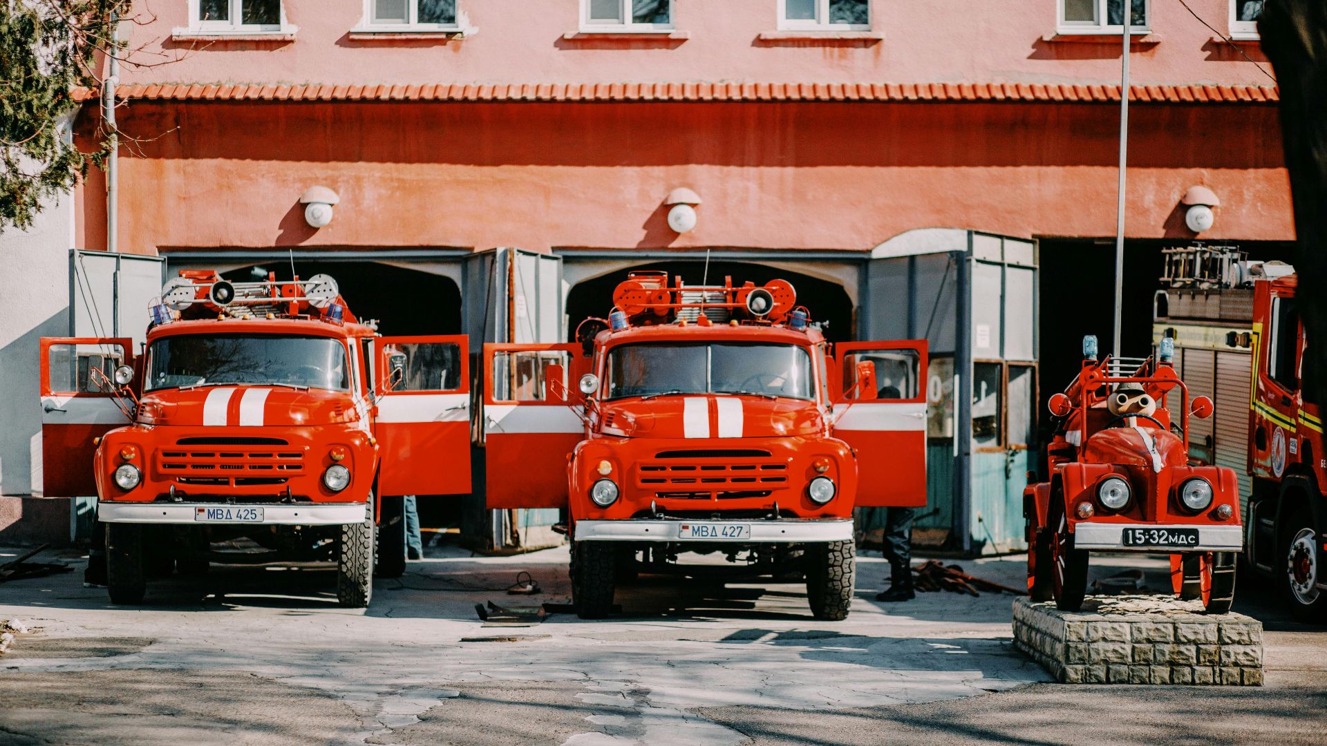 3. Les pompiers sont entrés en scène presque immédiatement