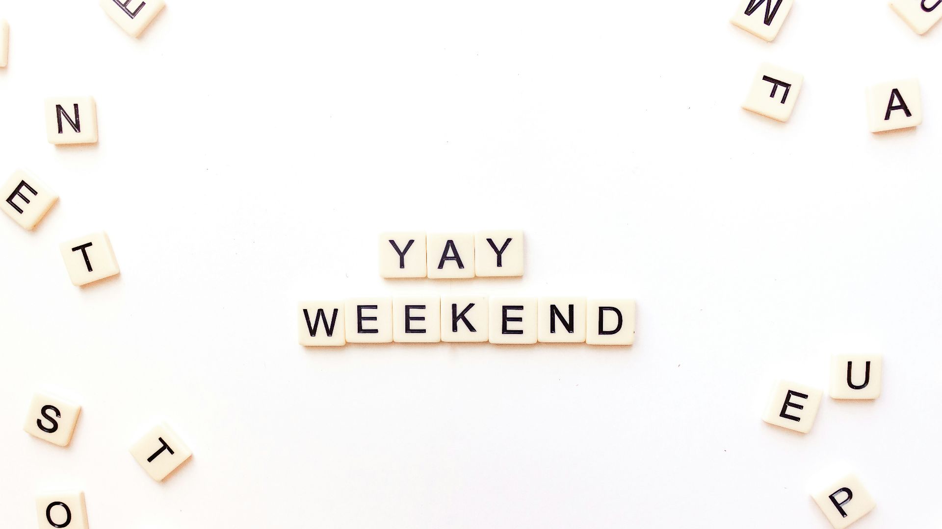 7. Planifiez vos week-ends comme s'ils comptaient