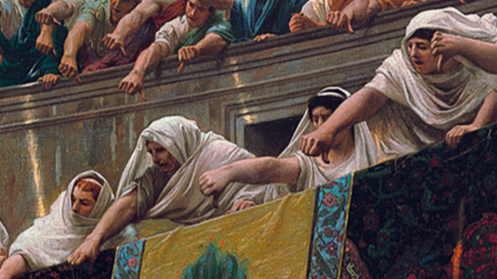 16. Les résultats des combats étaient décidés par les sponsors et les foules