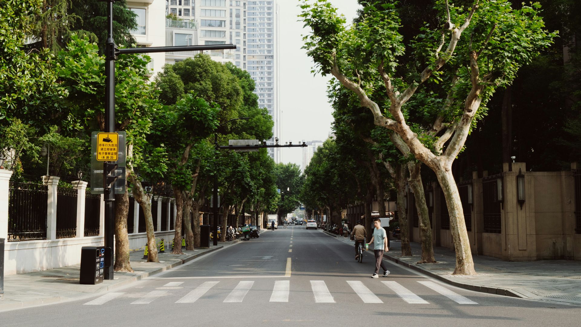 5. Bloquer les passages piétons lors de l'entrée