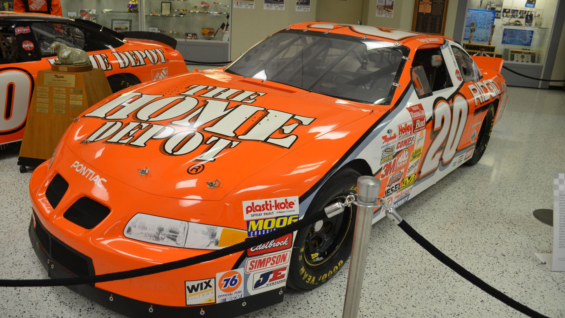 4. Tony Stewart #20 Home Depot 1999