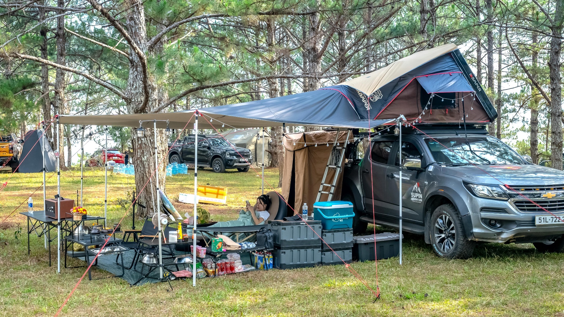 18. Camper dans votre voiture