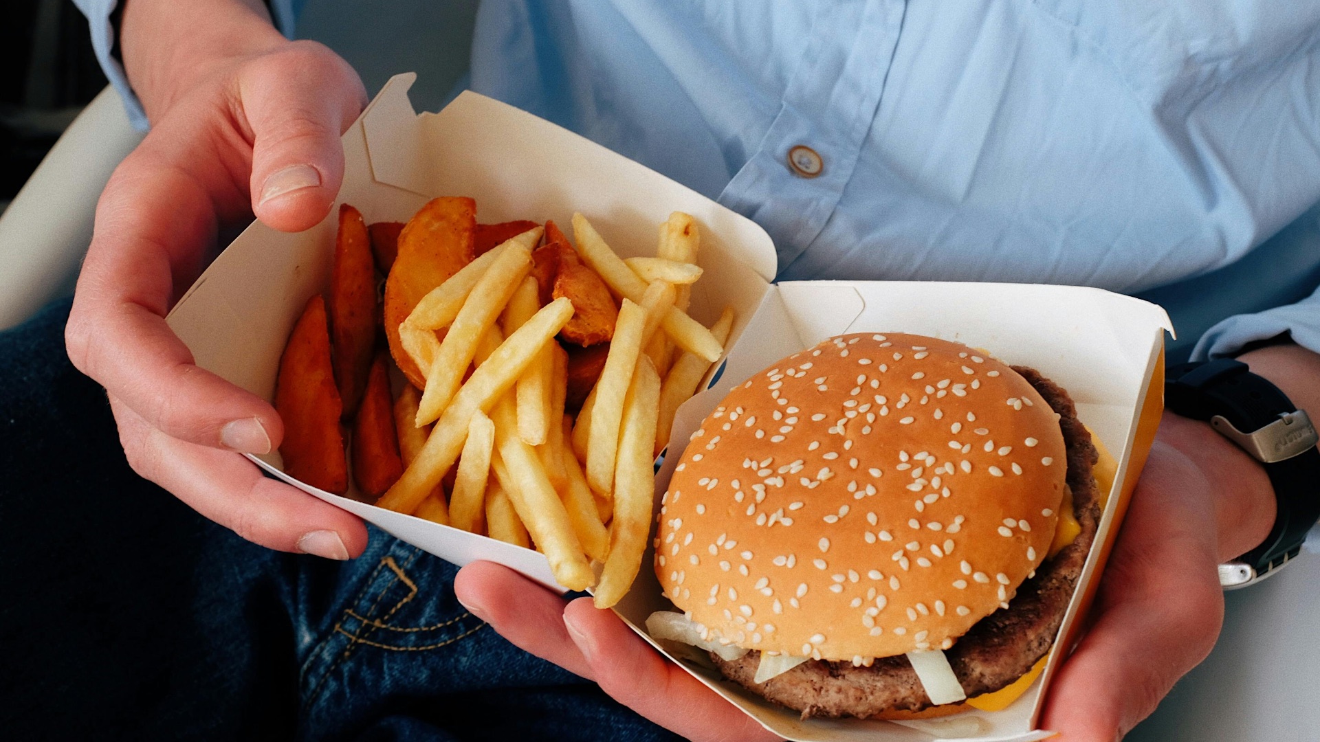 3. Les repas de fast-food