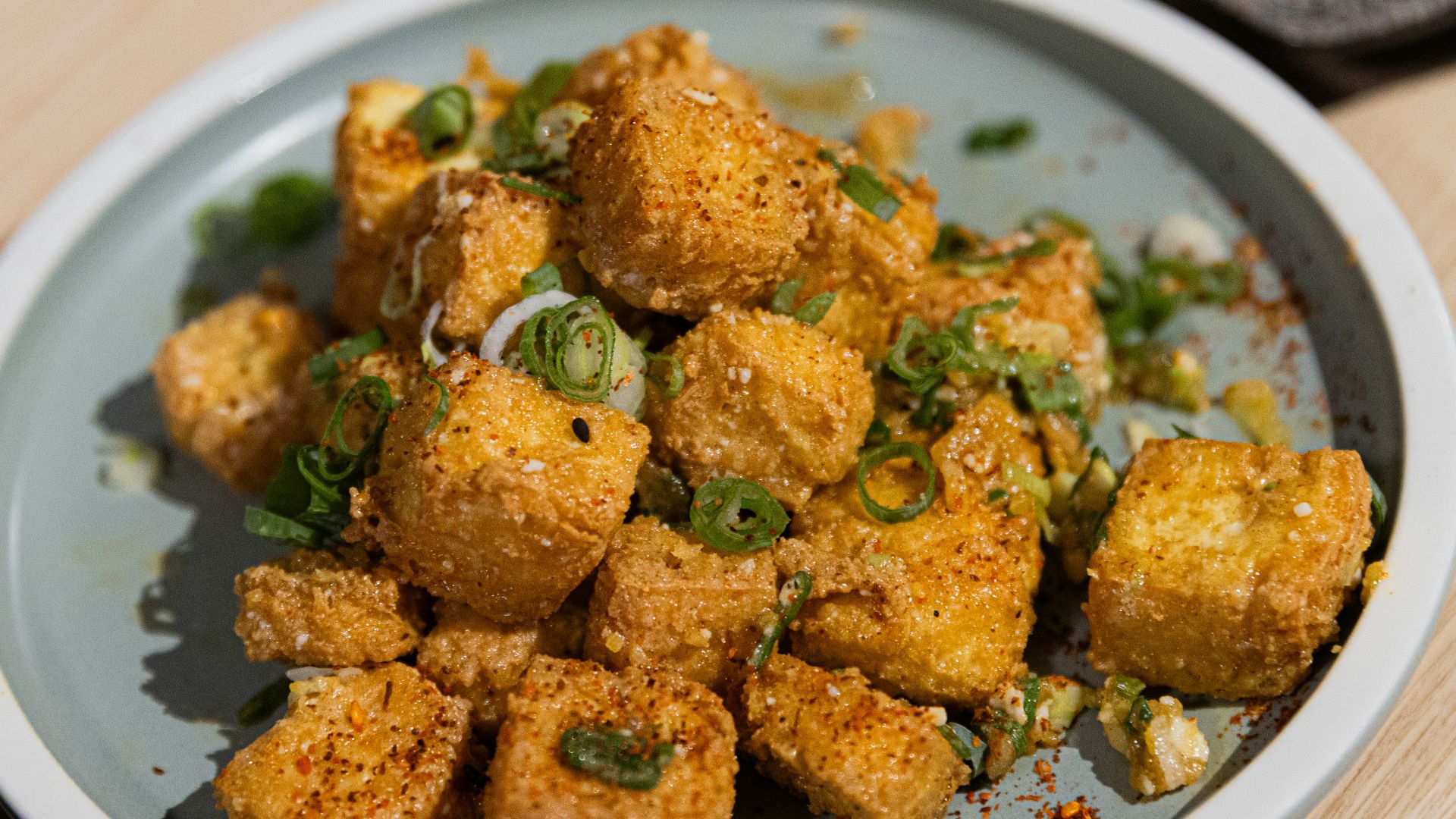 15. Tofu brouillé aux épinards