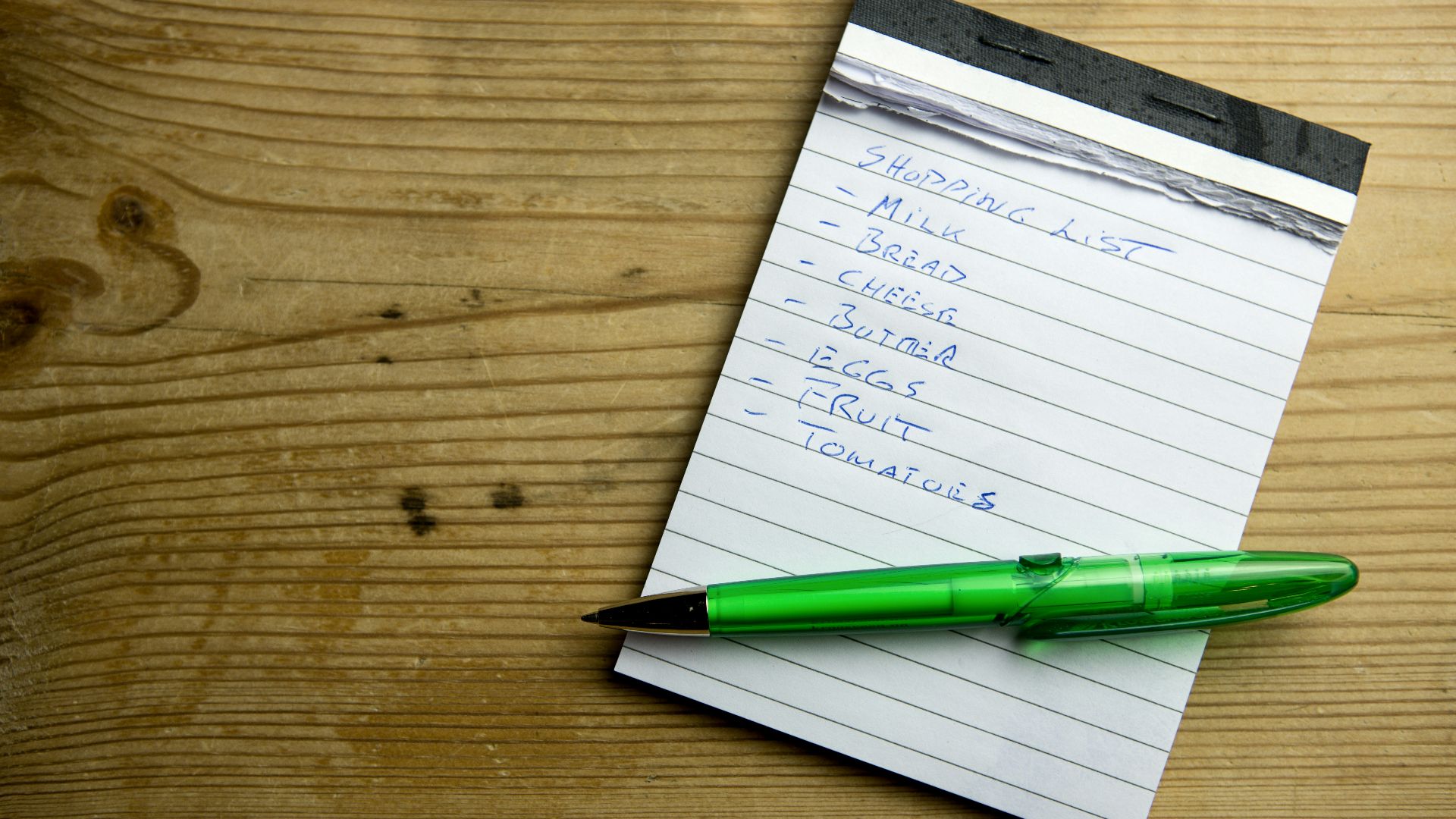 18. Faites vos courses avec une liste