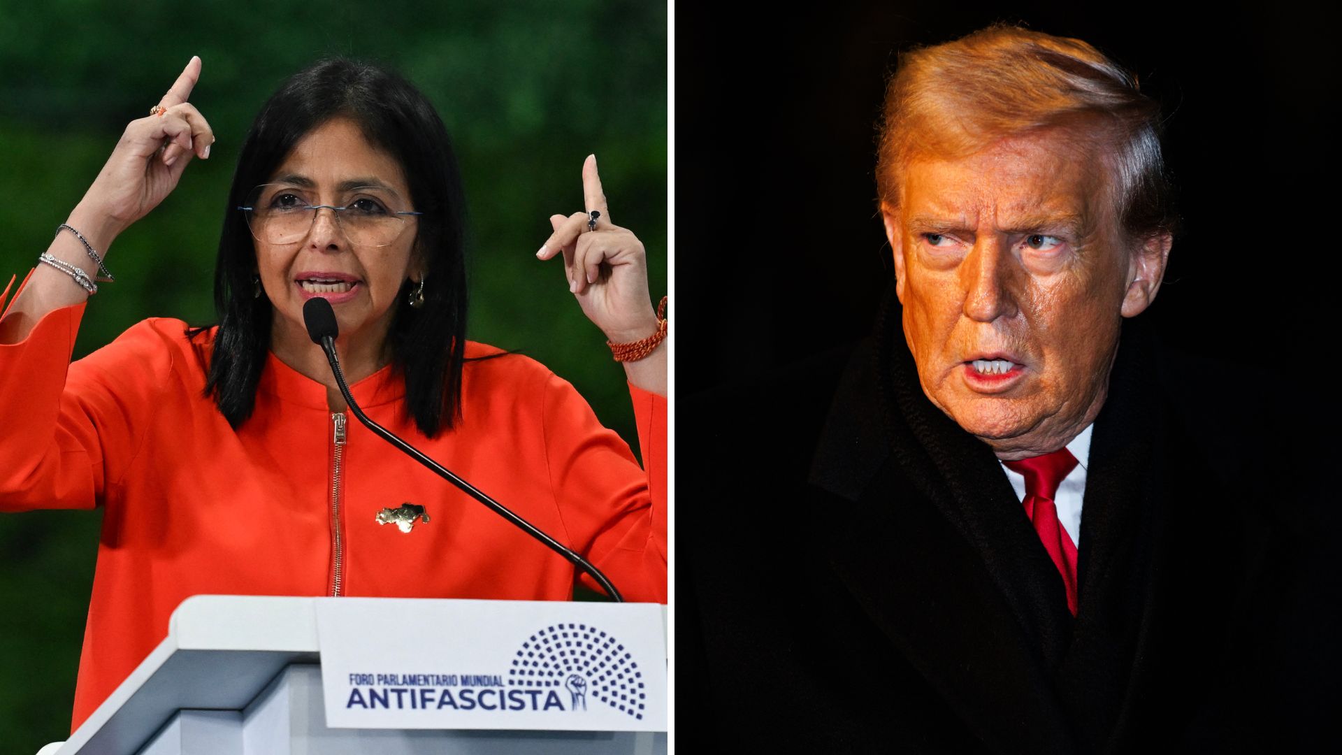 La présidente du Venezuela en a «assez» de Trump