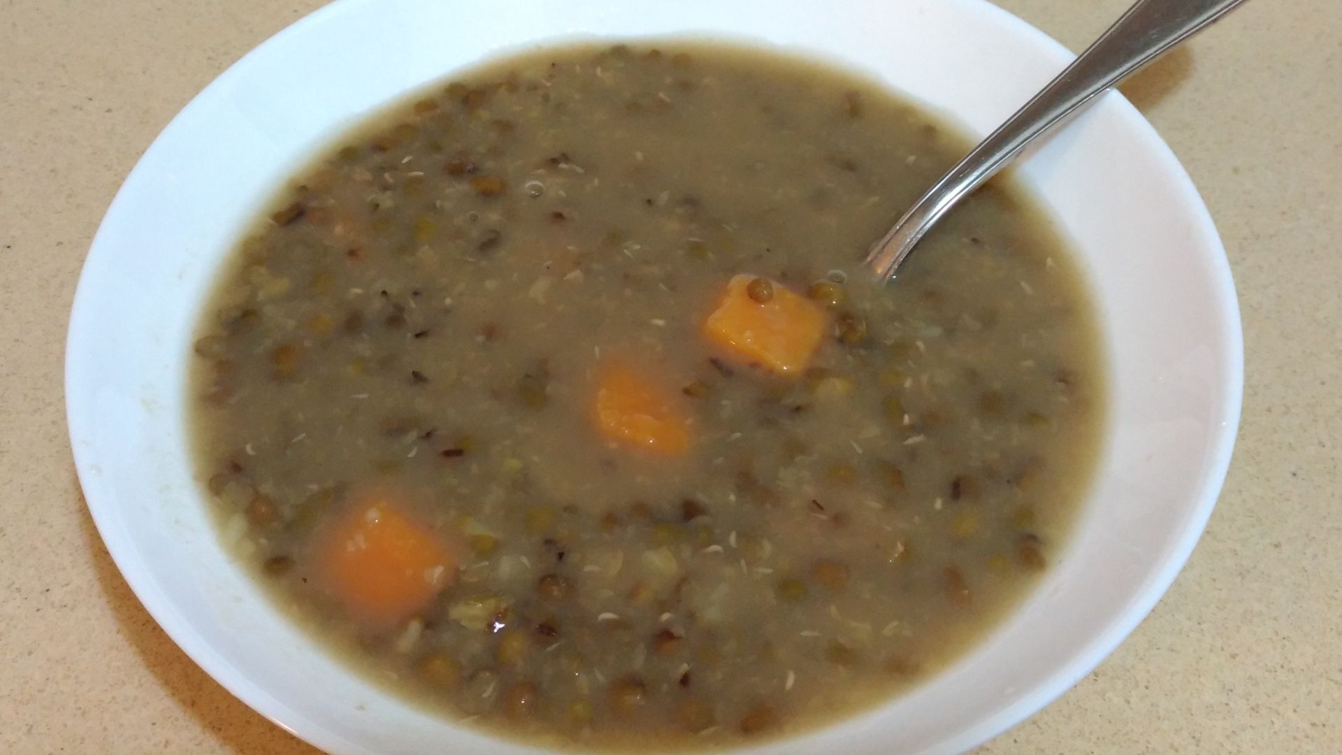 18. Haricots mungo (cuits)