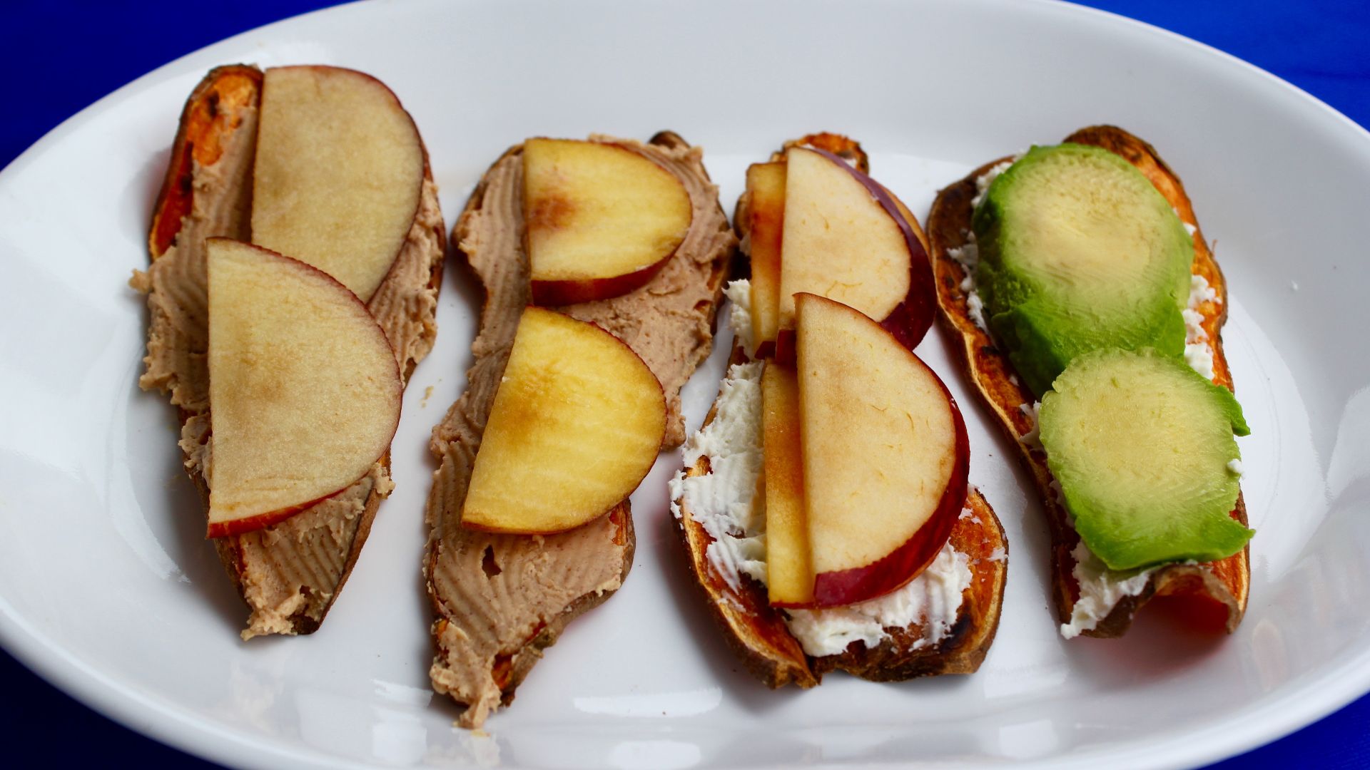 10. Tranches de patates douces grillées