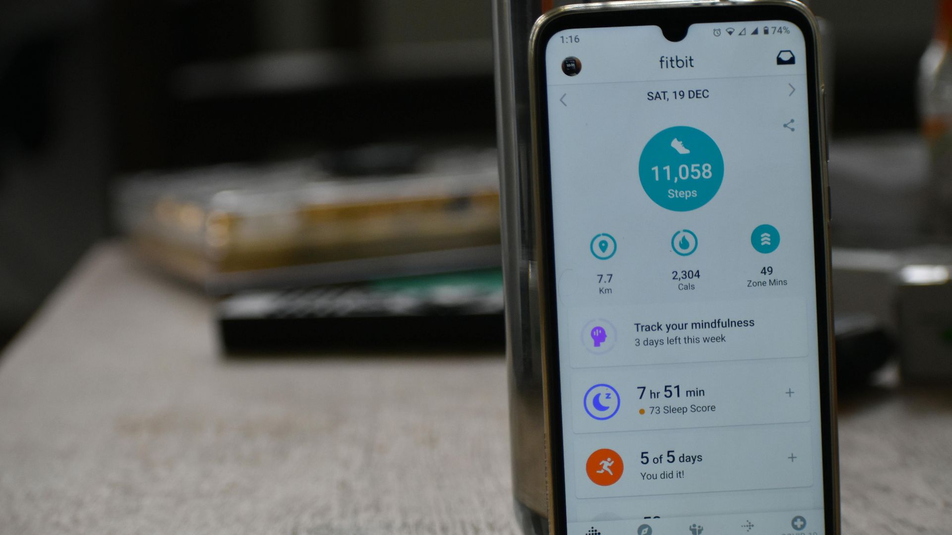5. Compteur quotidien de 10 000 pas