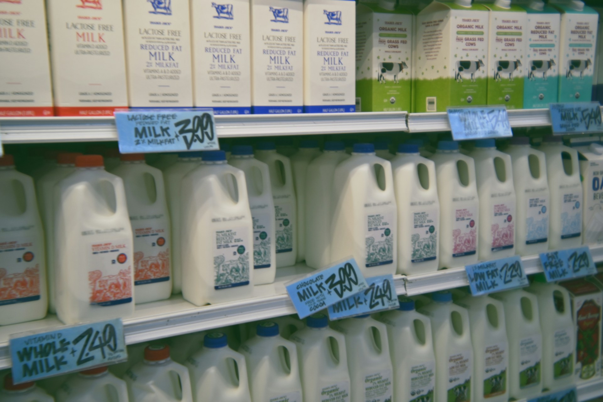 Generally lower prices