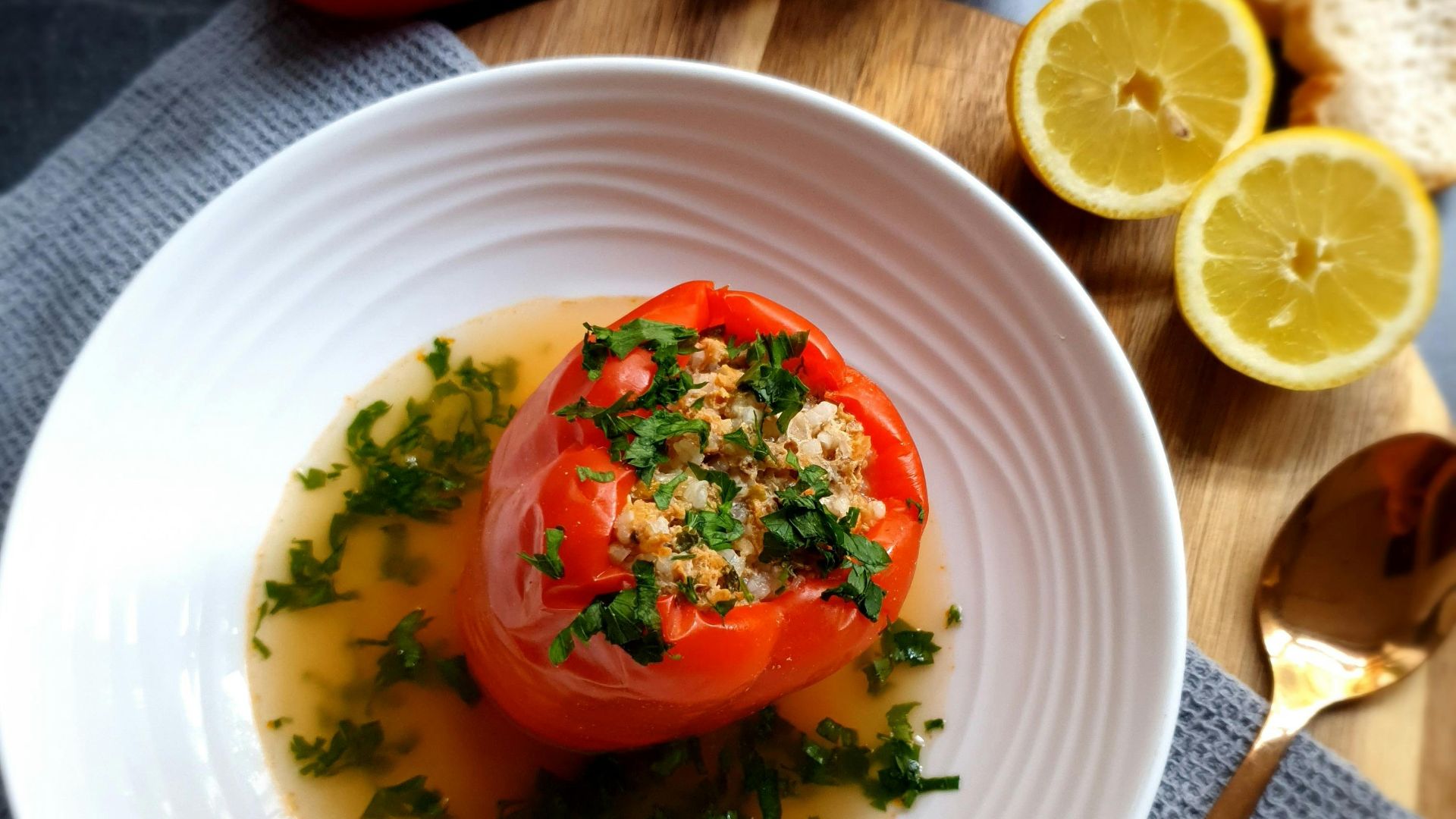 7. Poivrons farcis