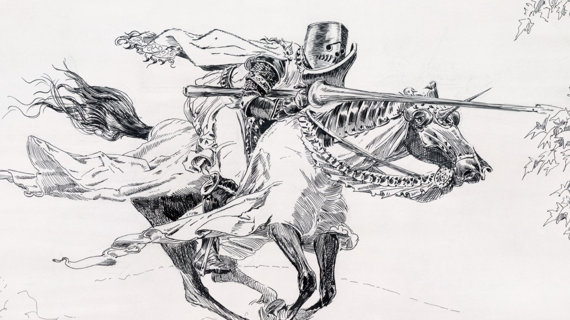 20. Lance de cavalier