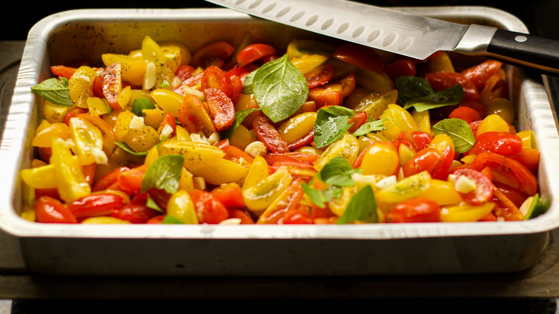 1. Légumes rôtis au four