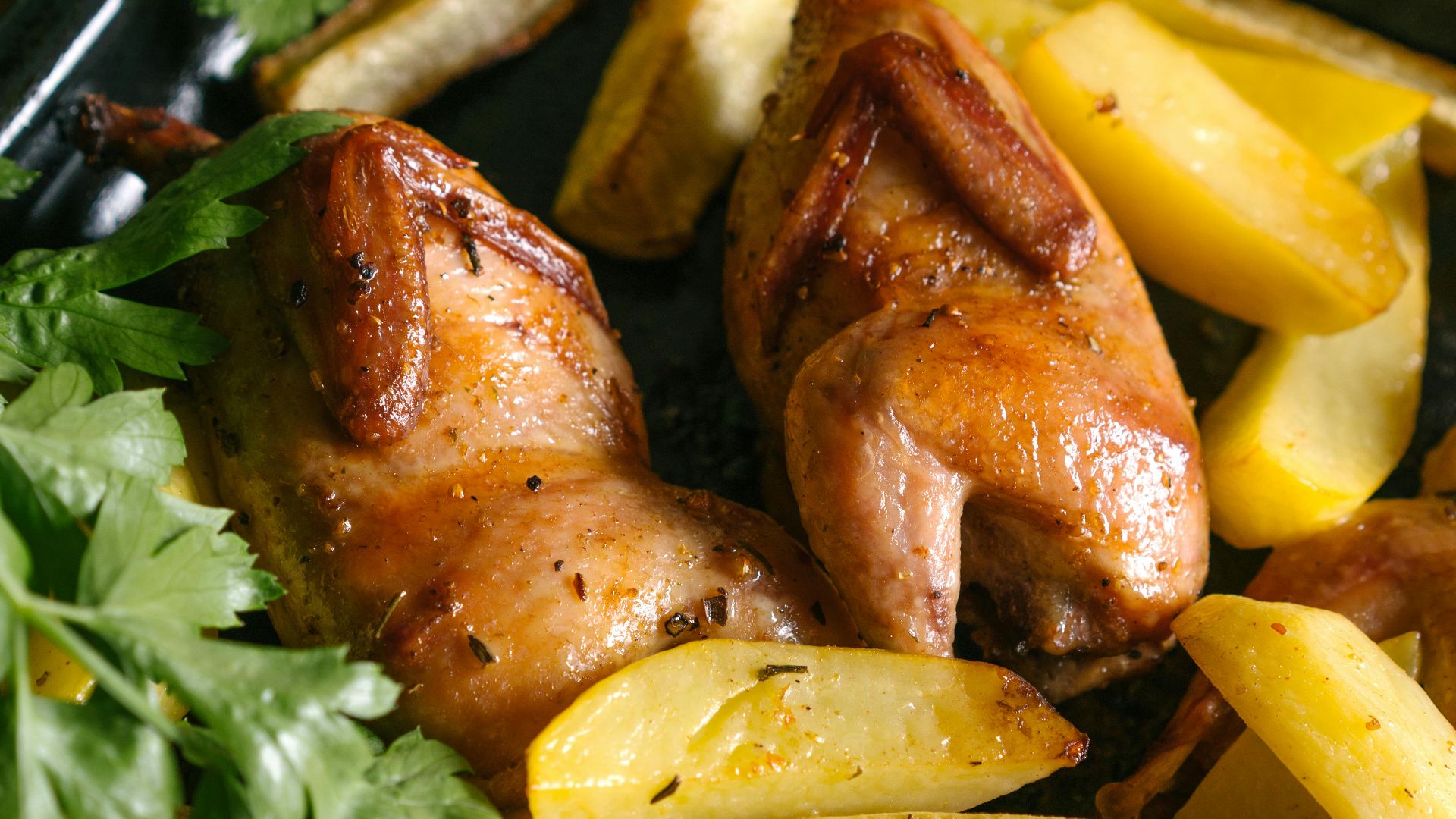 2. Cuisses de poulet au four