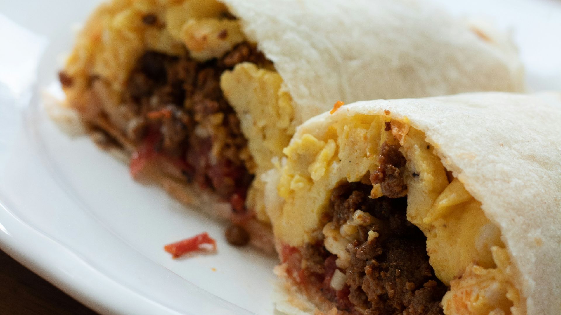 14. Burritos pour le petit-déjeuner adaptés à la congélation