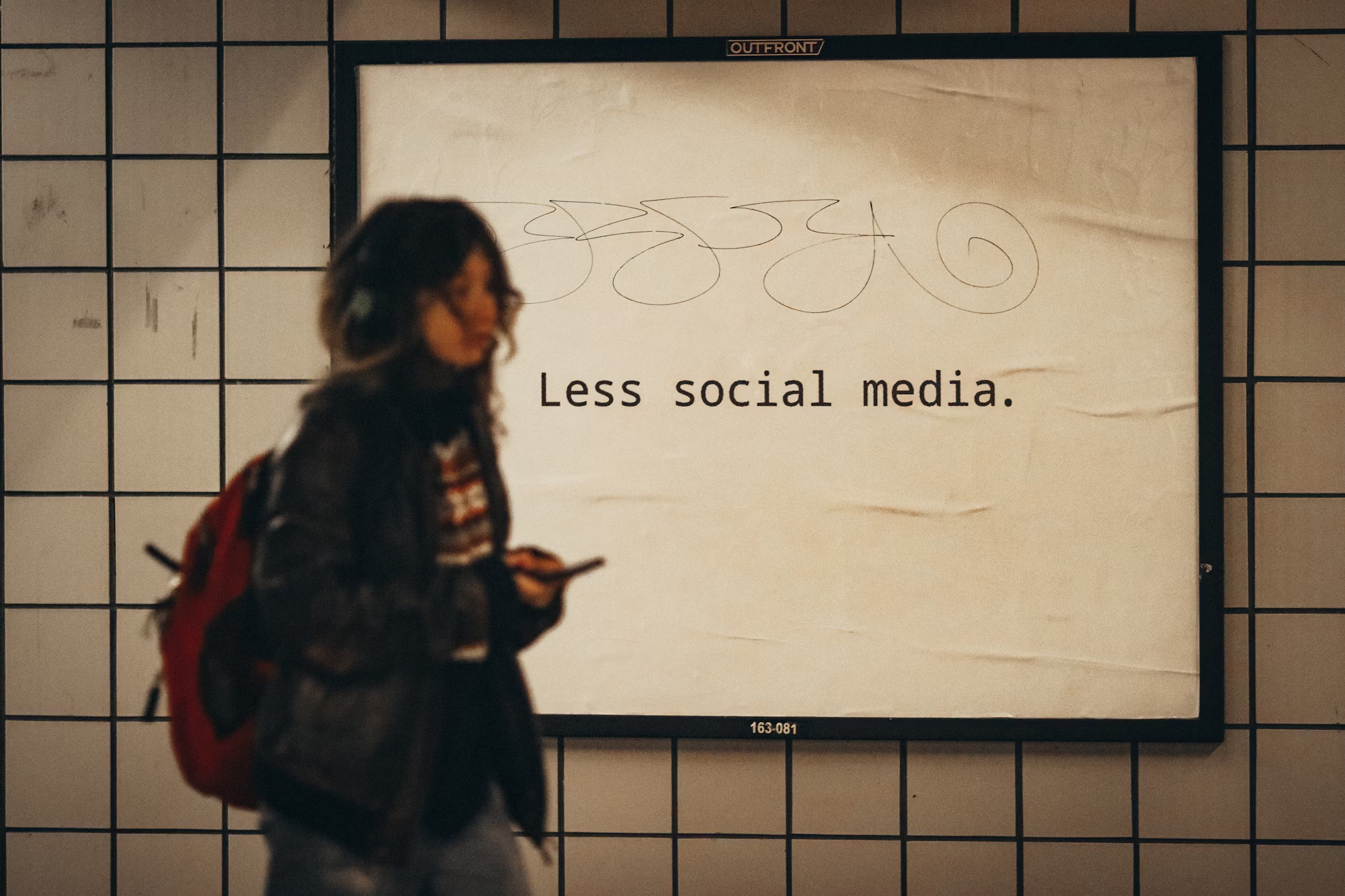 Spending too much time on social media