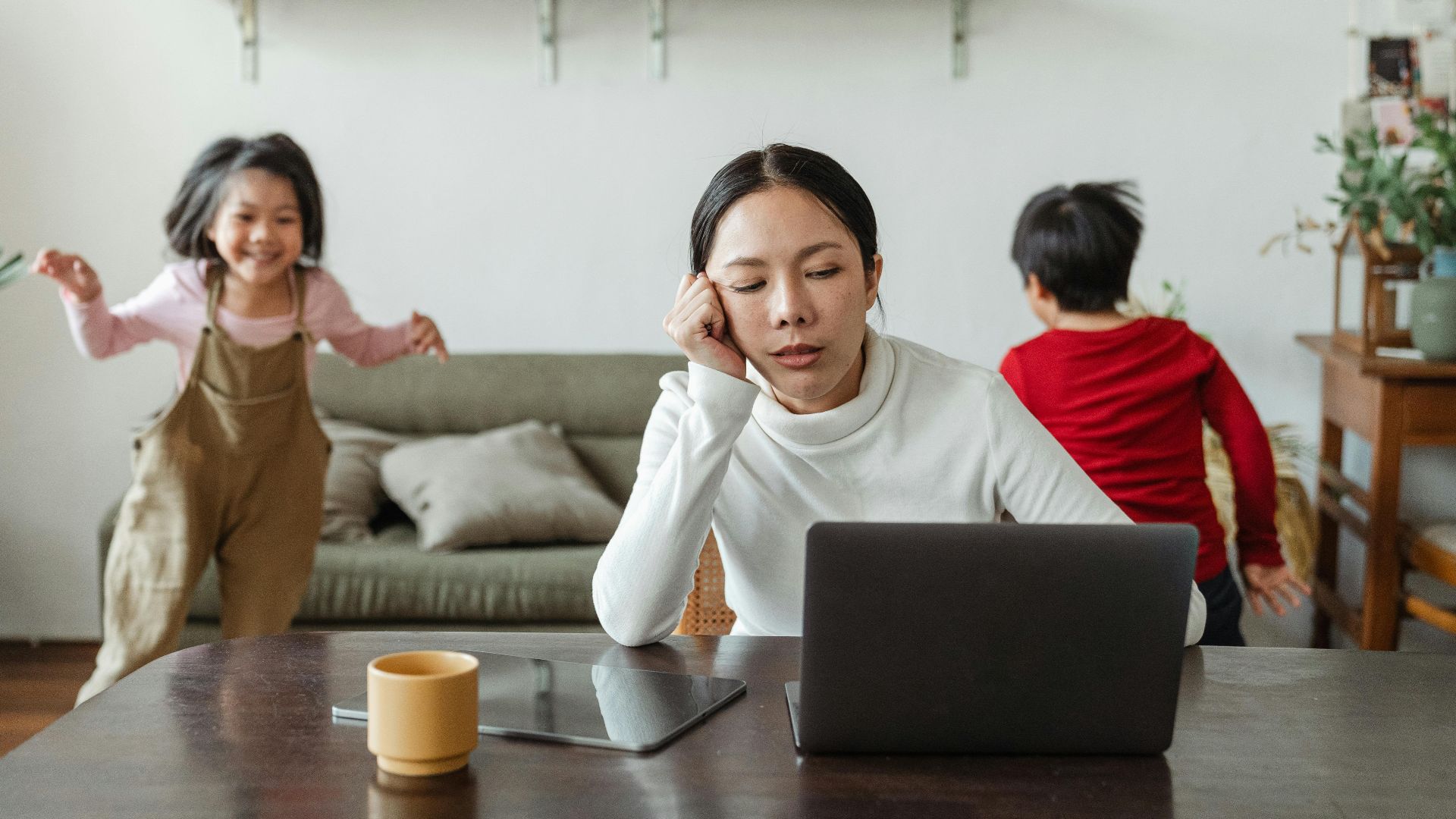 4. Vous laissez vos enfants voir que vous êtes fatigué