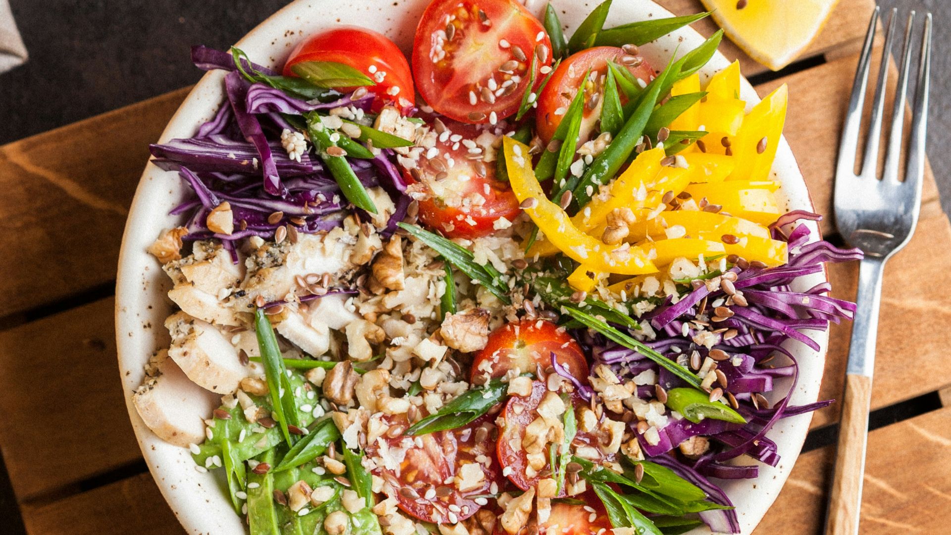 10. Salade de quinoa aux pois chiches