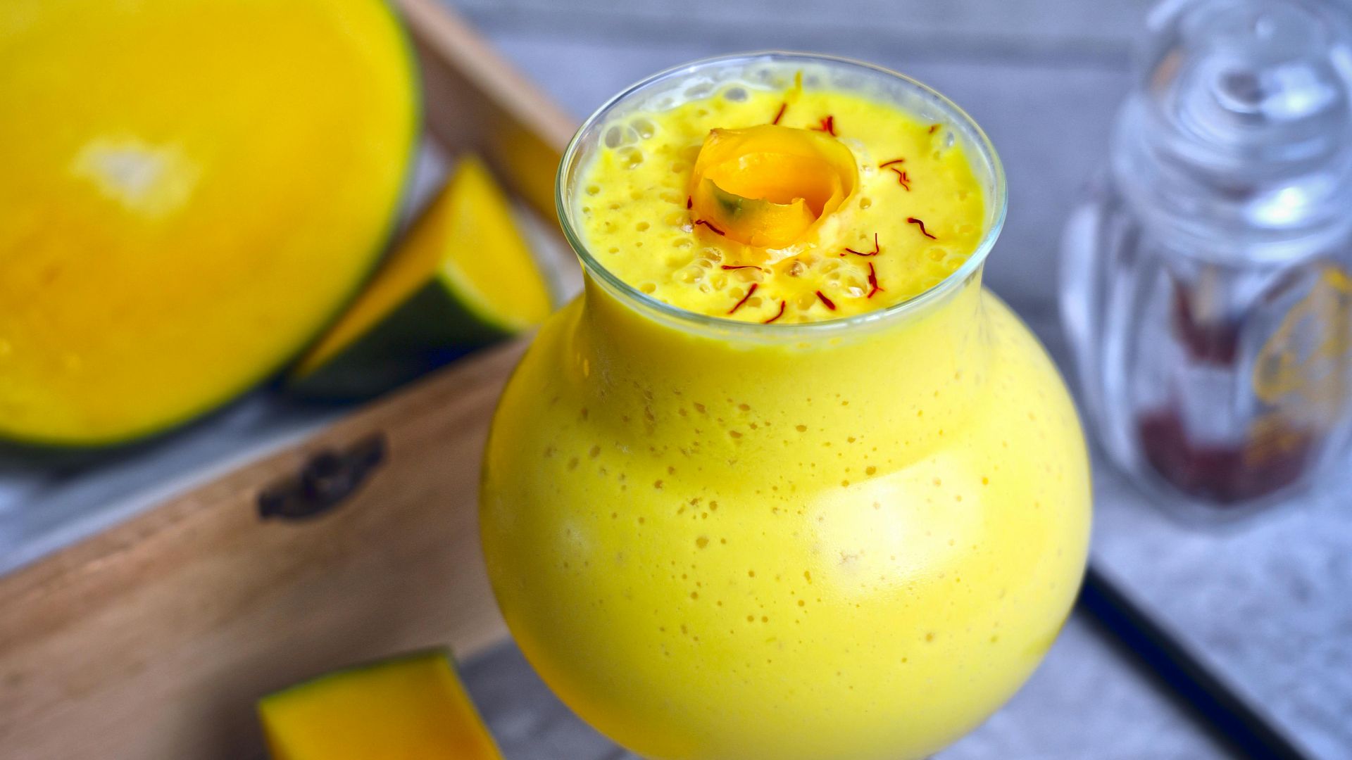 8. Avoine préparée la veille au lassi à la mangue et à la cardamome