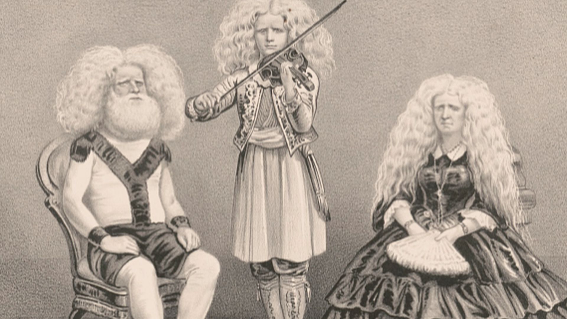 18. La famille albinos