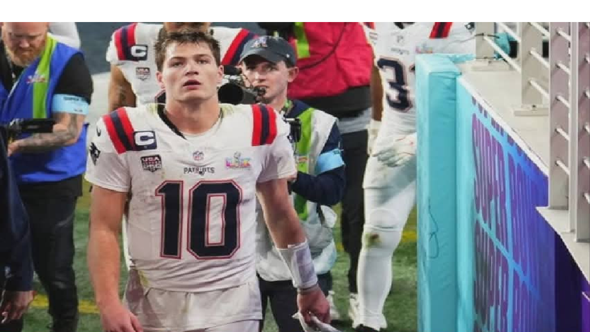 Drake Maye suffers serious injury during Super Bowl