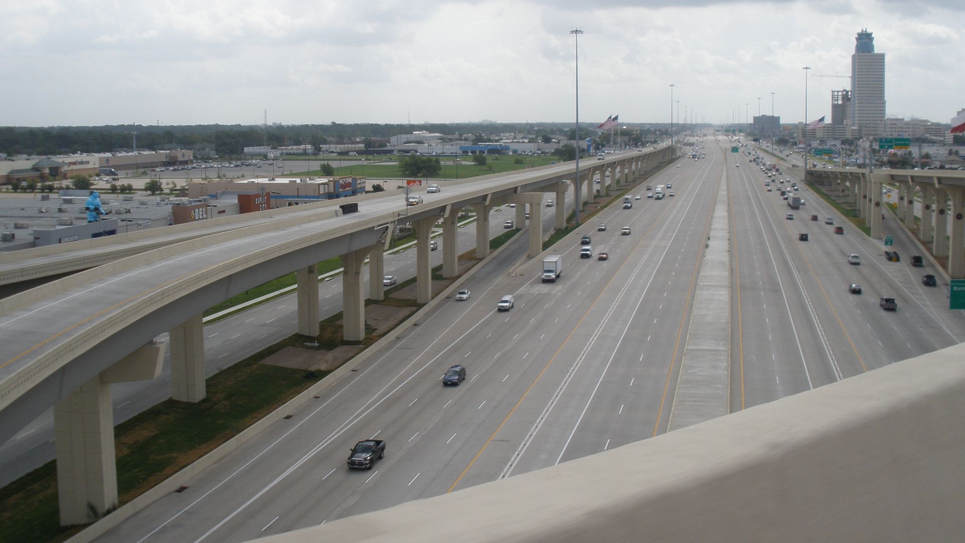 1. Katy Freeway (Interstate 10), Houston, Texas, États-Unis