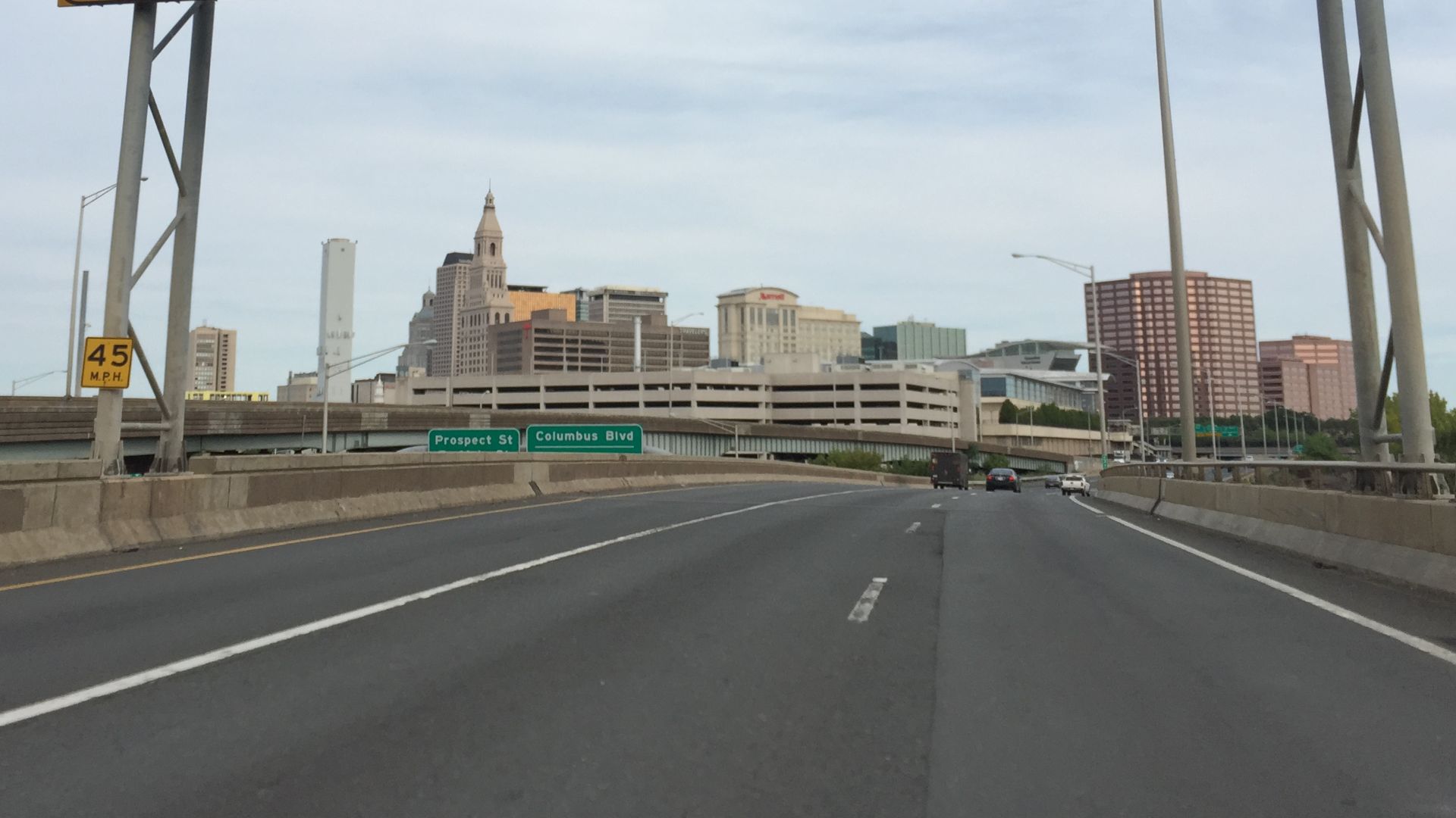 4. Interstate 91, Hartford, Connecticut, États-Unis