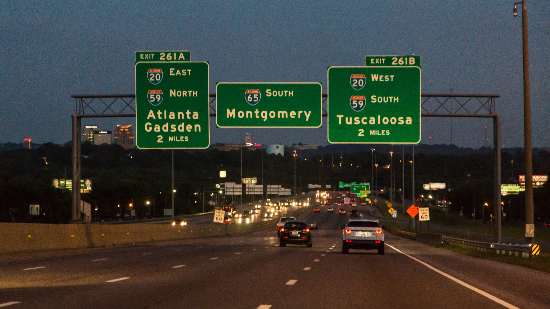 13. Interstate 65, Birmingham, Alabama, États-Unis