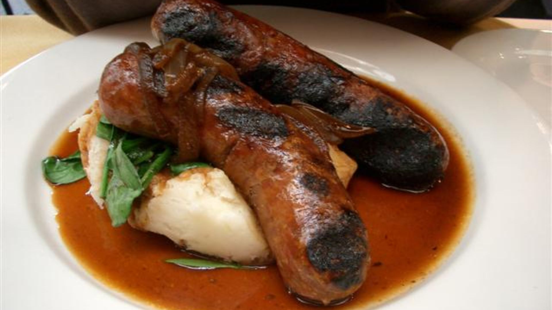 3. Saucisses et purée