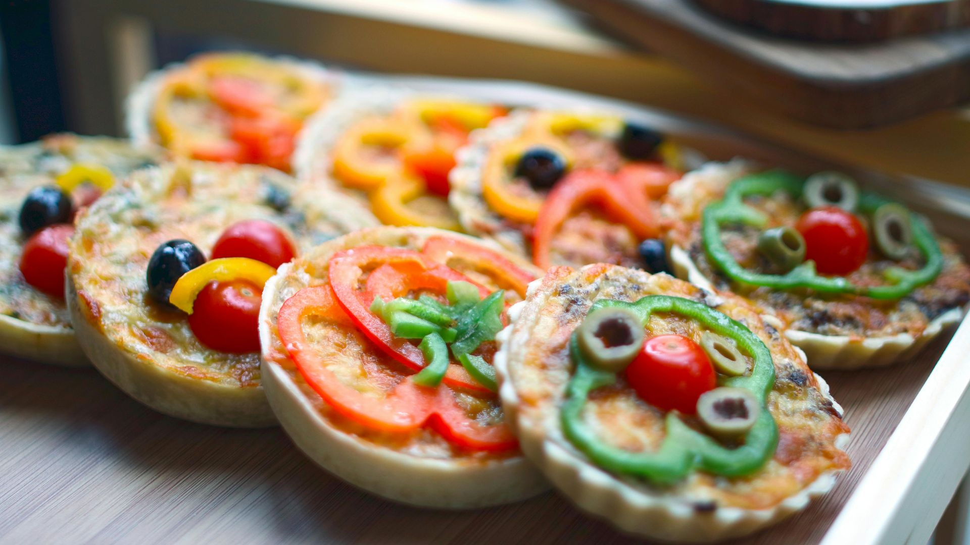 1. Mini-pizzas