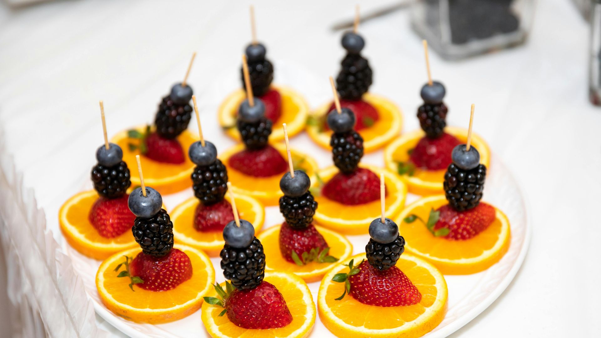 4. Brochettes de fruits