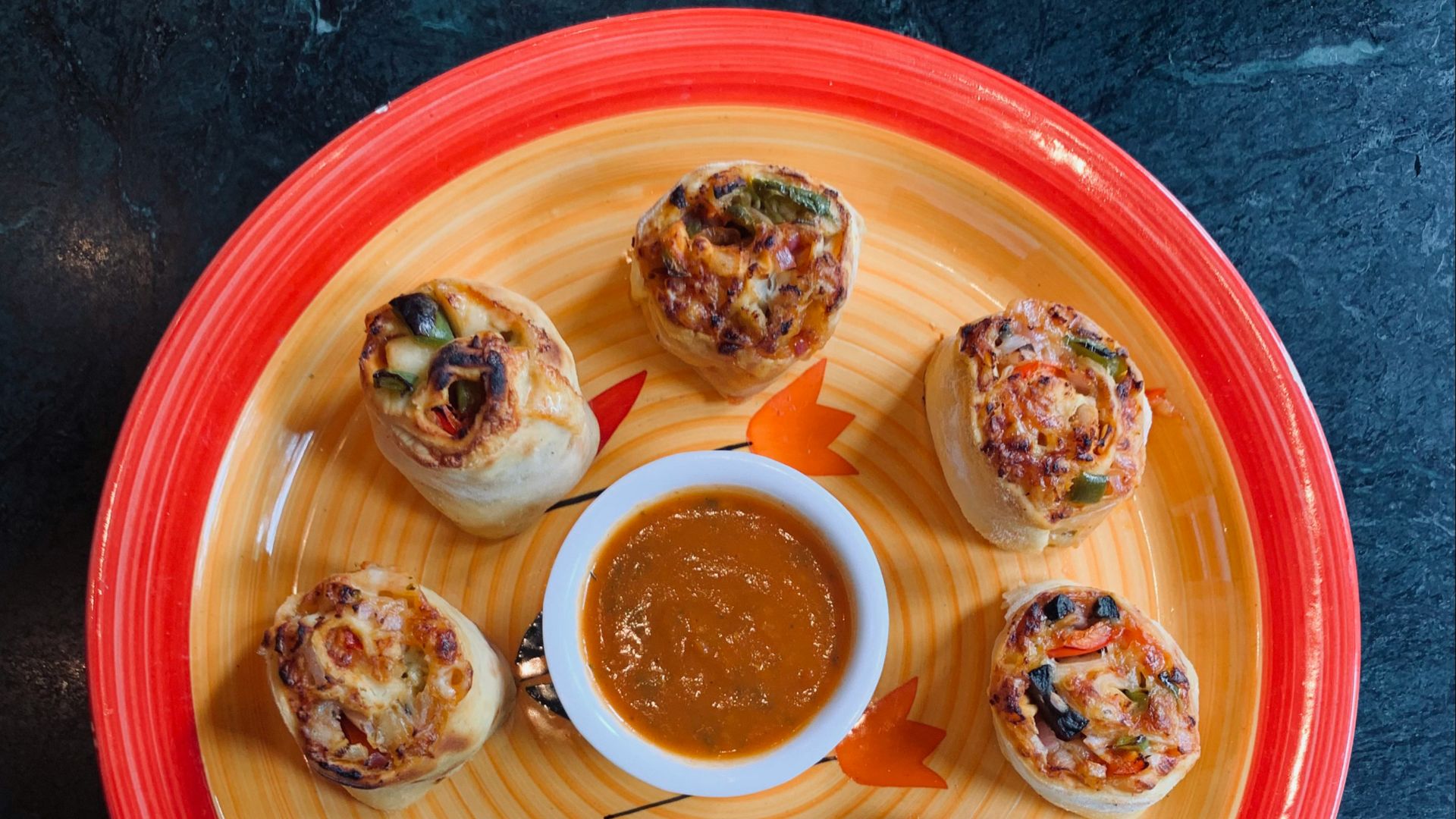 13. Rouleaux de pizza