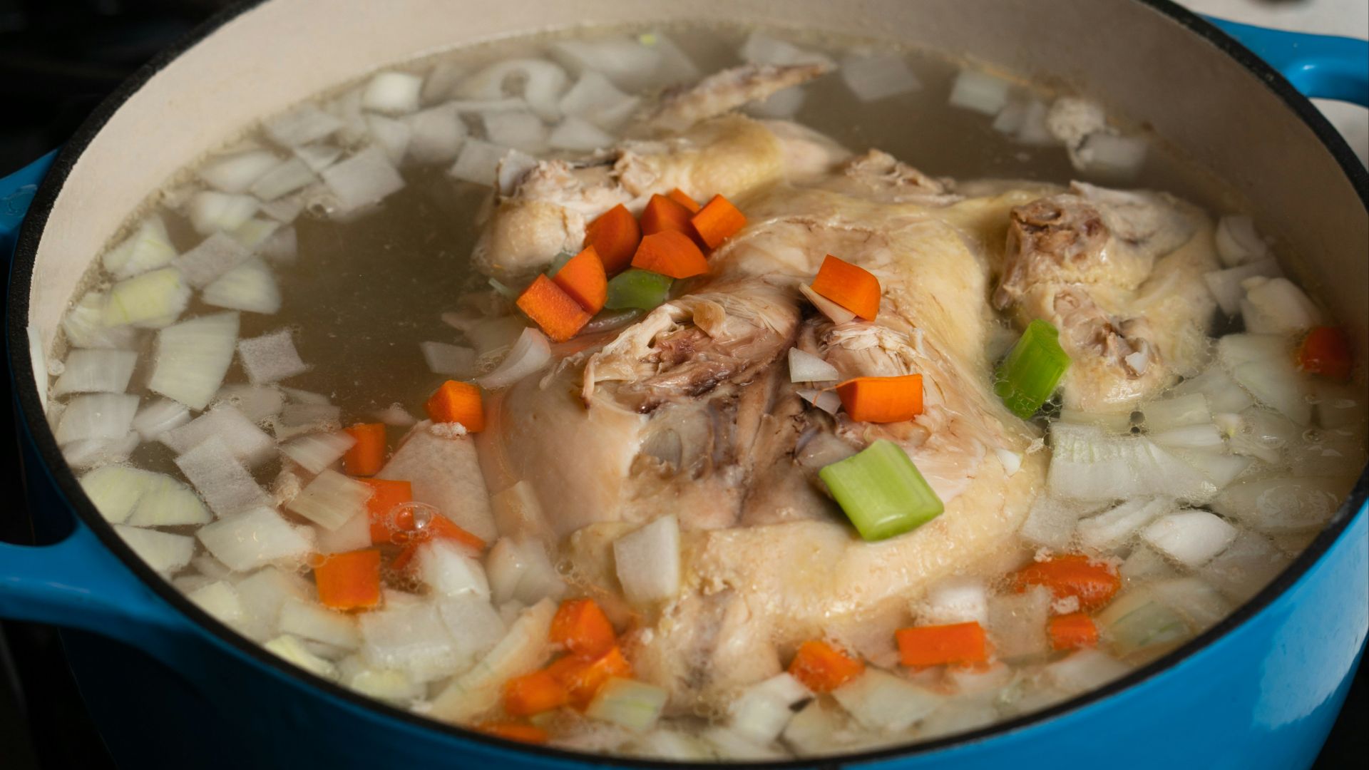 3. Bouillon de poulet ou de légumes