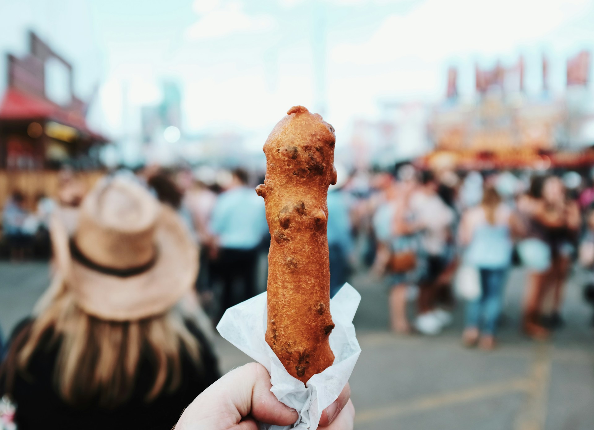 4. Corn dogs