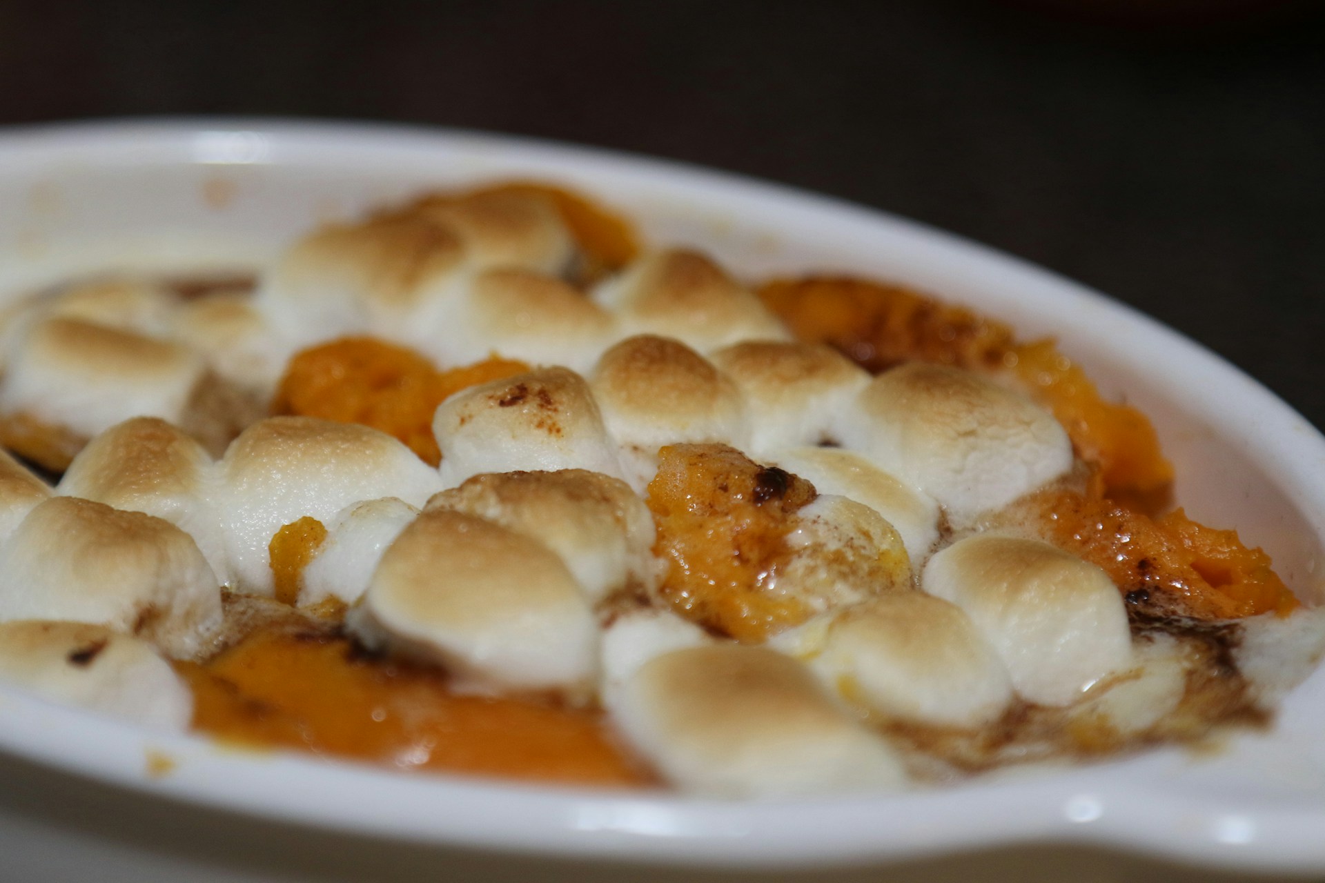 2. Gratin de patates douces avec des guimauves