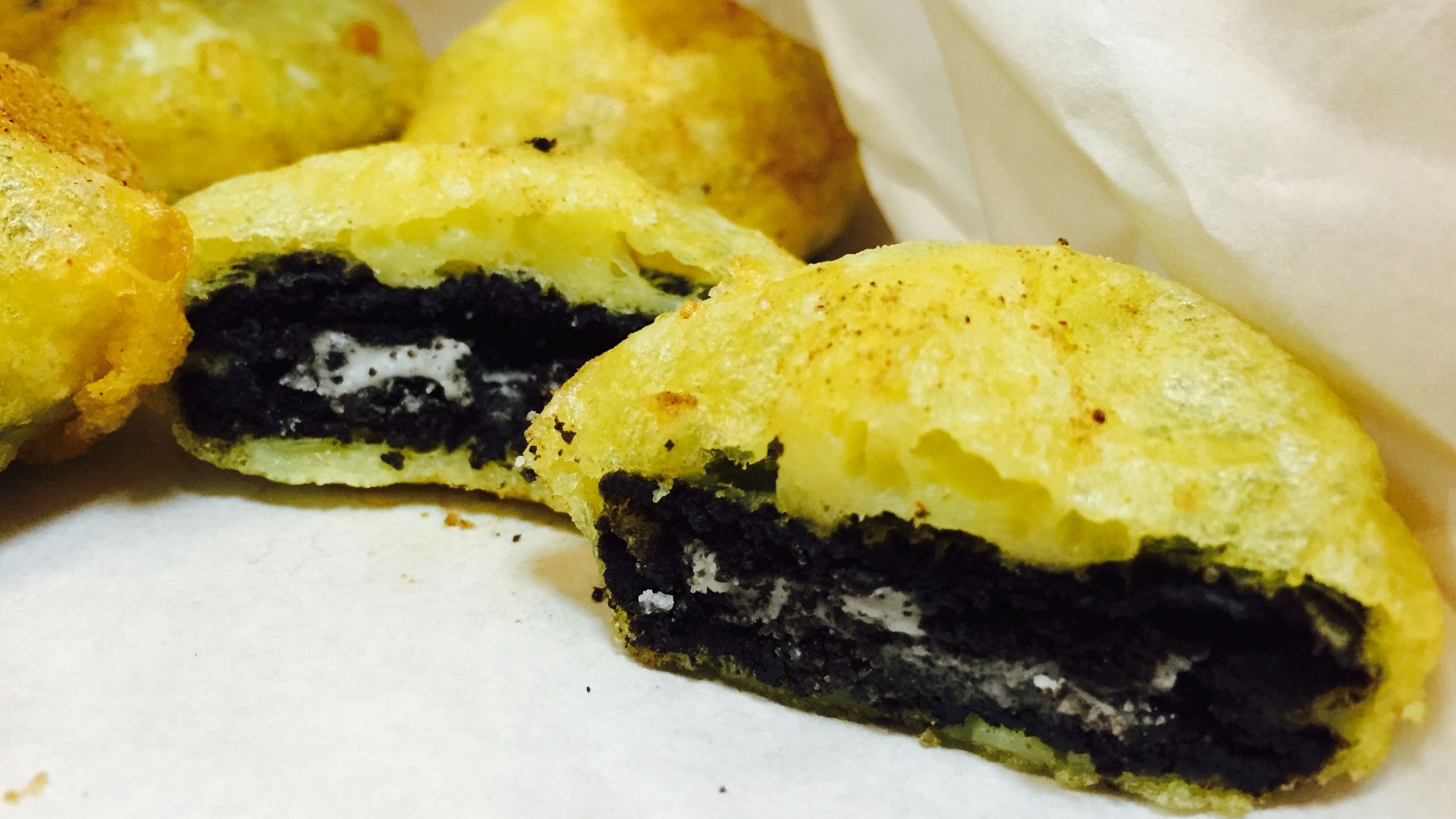 10. Oreos frits