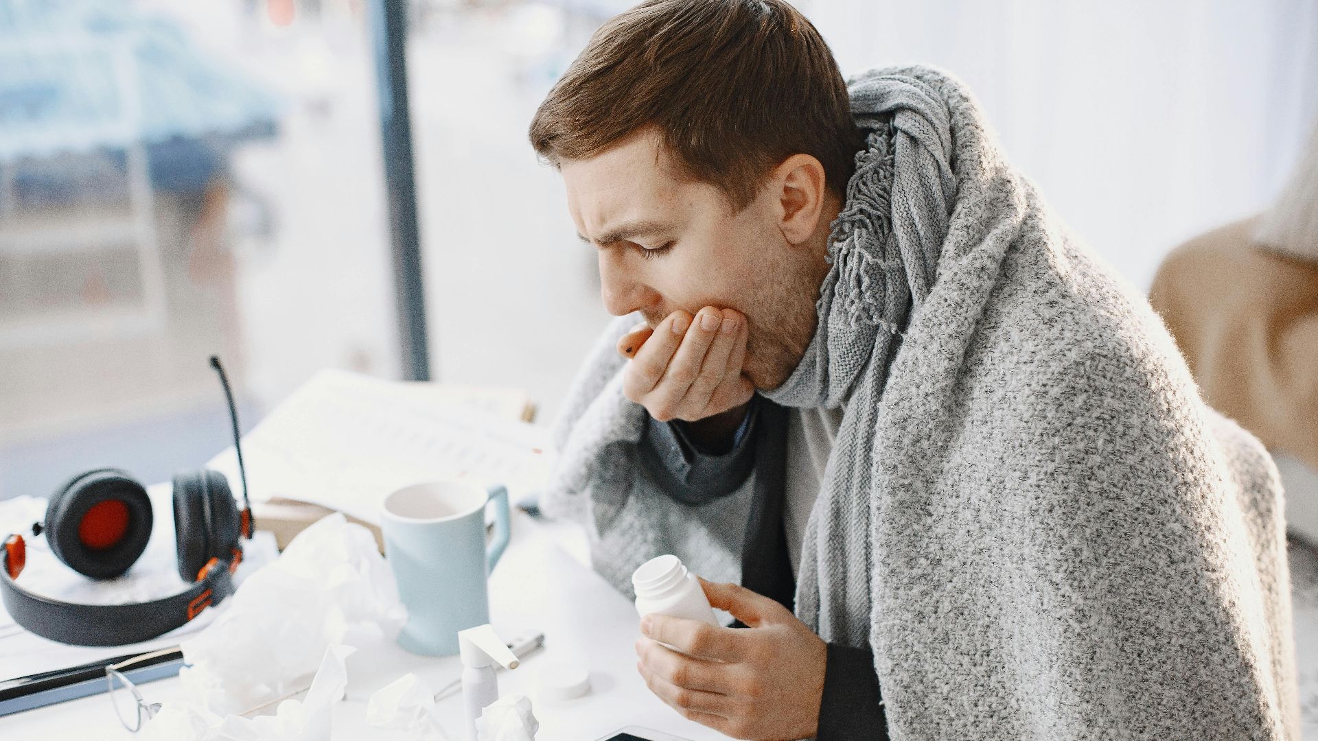 6. Émétophobie : peur de vomir provoquée par la nourriture